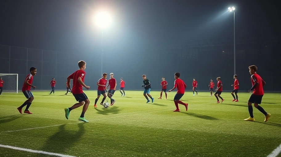 Bối cảnh trận đấu Blue Lock