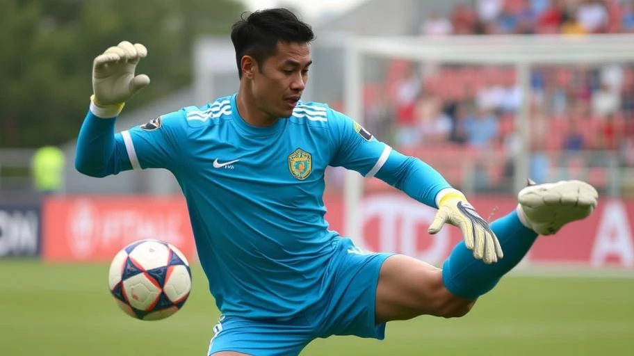 Bùi Tiến Dũng đang khẳng định mình trong khung gỗ