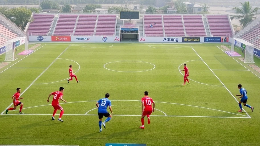 Chiến thuật 1-3-2 trên sân bóng đá 7 người