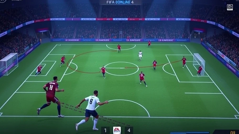 Chiến thuật 3-5-2 trong FIFA Online 4