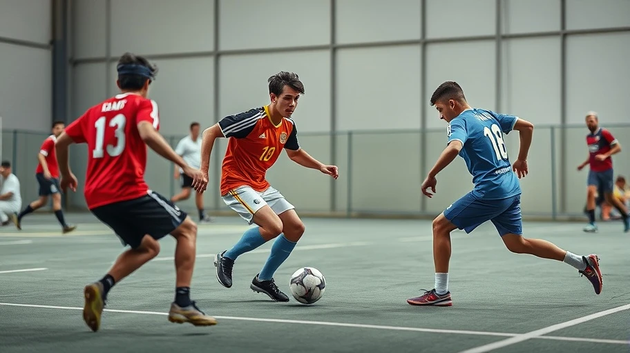 Chiến thuật phản công nhanh trong bóng đá 5 người
