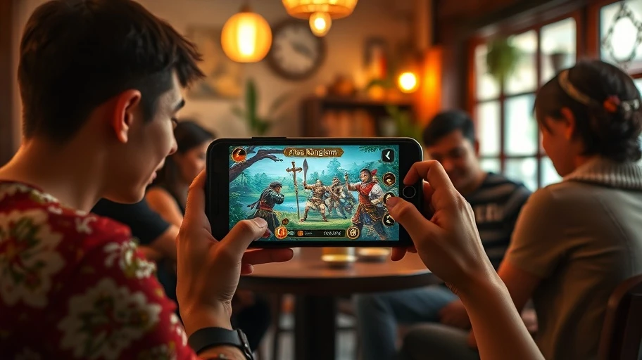 Chơi Rise of Kingdoms trên điện thoại