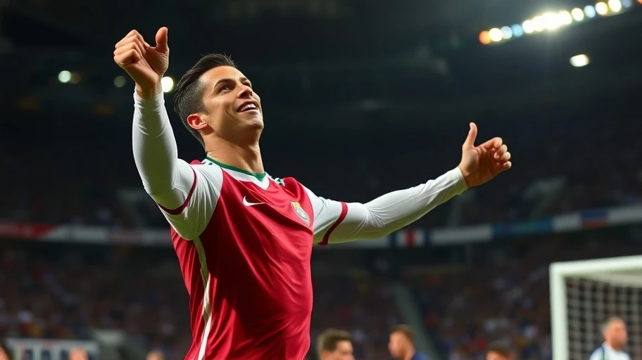 Cristiano Ronaldo ghi bàn tại Euro