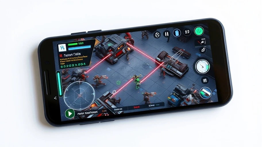 Đồ họa tiên tiến game chiến thuật mobile 2025