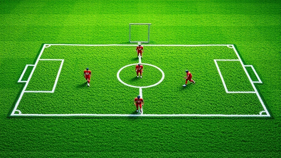 Đội hình 3-2-1 bóng đá sân 7