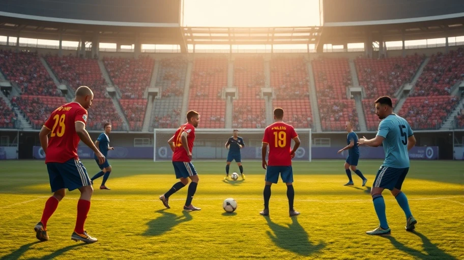Đội hình chiến thuật 4-4-2 trong bóng đá