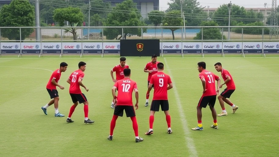 Đội tuyển bóng đá Việt Nam sử dụng chiến thuật 3-5-2