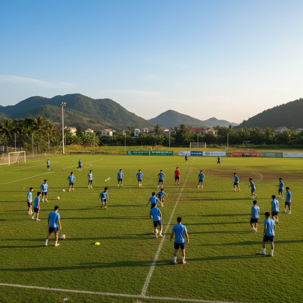 Đội tuyển quốc gia Việt Nam chuẩn bị cho bóng đá quốc tế giao hữu