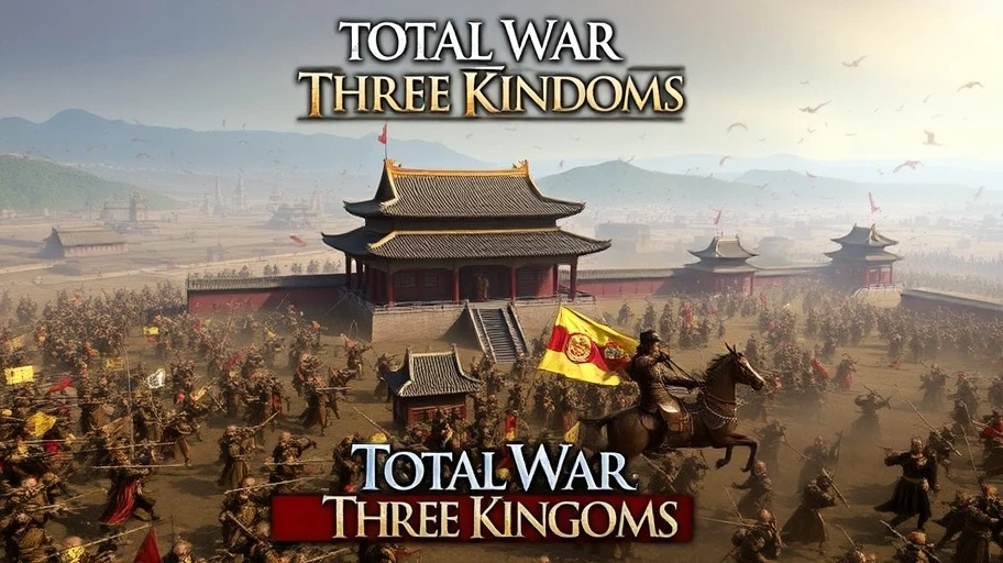 Epic battles in Total War: Three Kingdoms on PC.