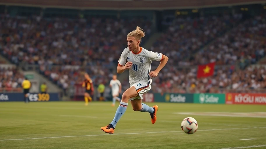 Erling Haaland nhanh nhẹn trên sân bóng