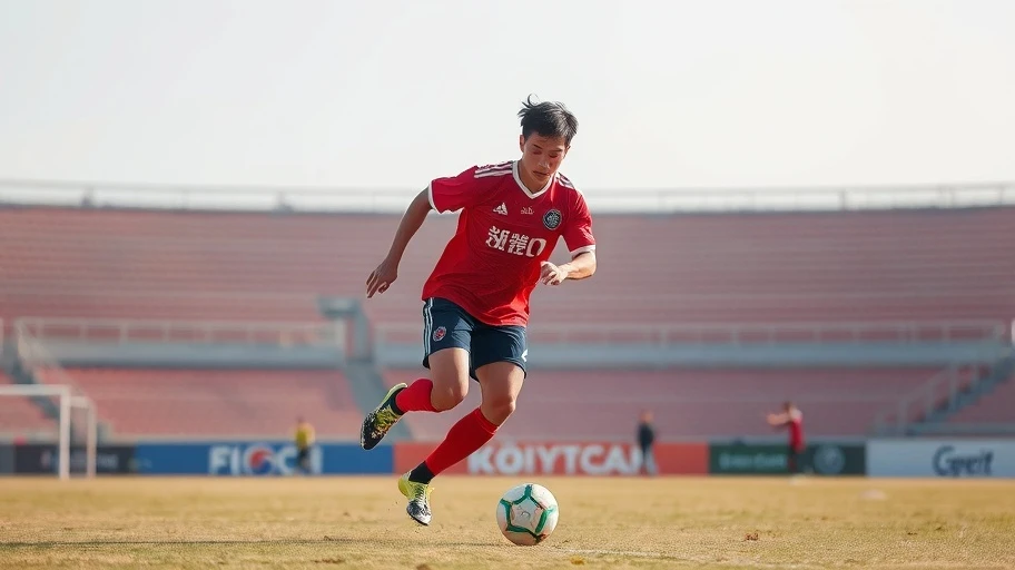 Hình ảnh cầu thủ thi đấu tại K League tháng 9
