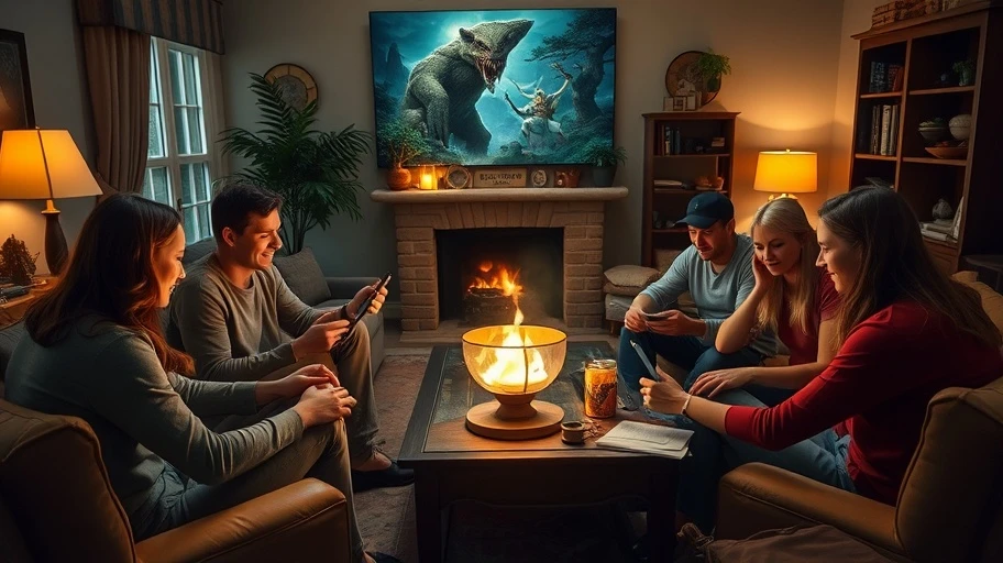 Hình ảnh chơi Legends of Runeterra với bạn bè tại nhà