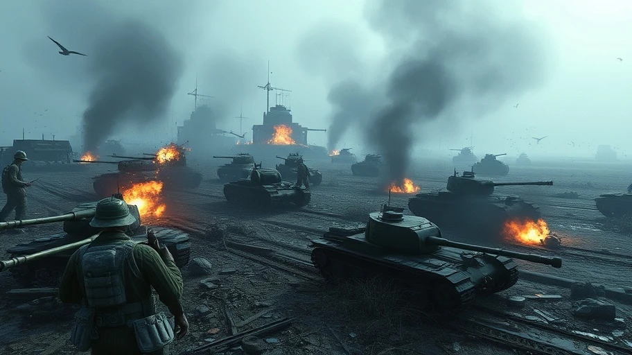 Hình ảnh Company of Heroes 3 Trải Nghiệm Chiến Tranh Thế Giới II