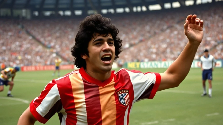 Hình ảnh Diego Maradona tại World Cup 1986