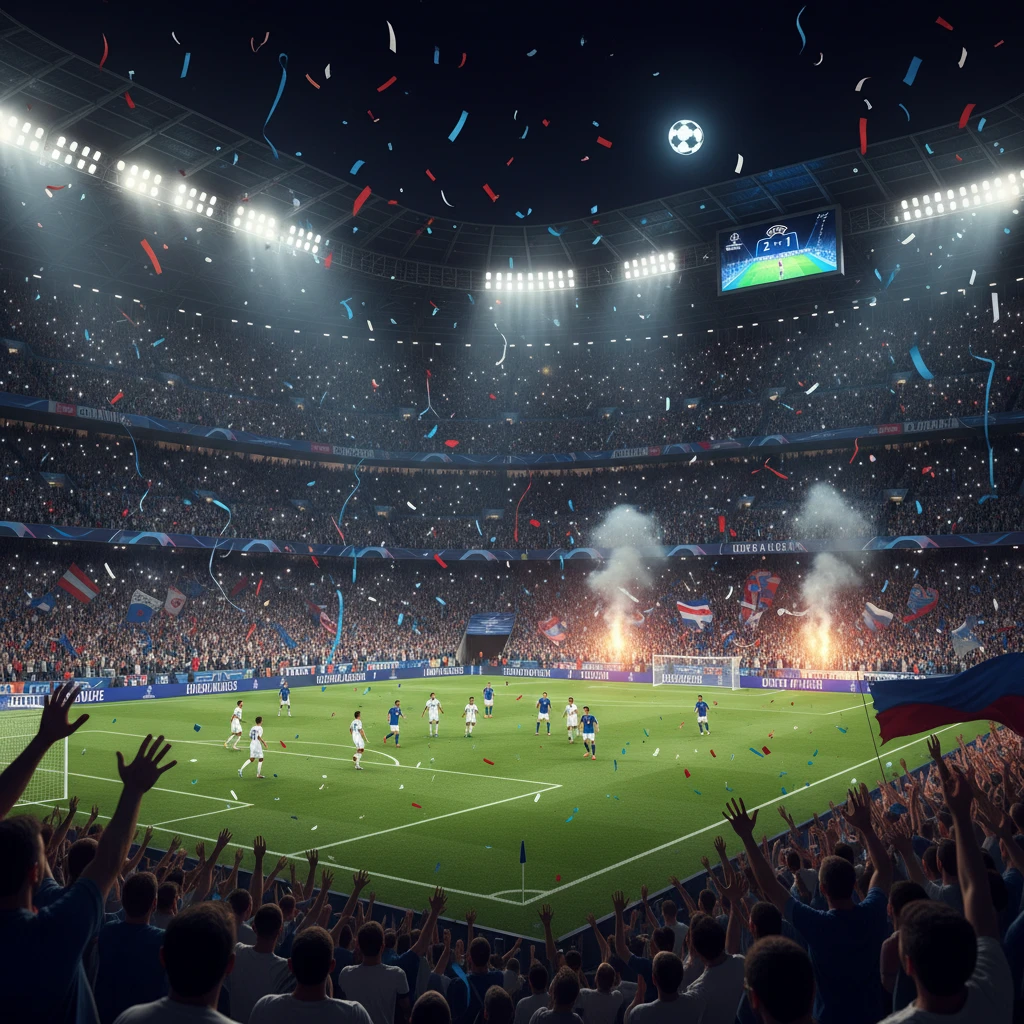 Hình ảnh giải đấu bóng đá châu Âu