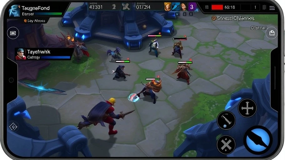 Hình ảnh League of Legends: Wild Rift trên smartphone