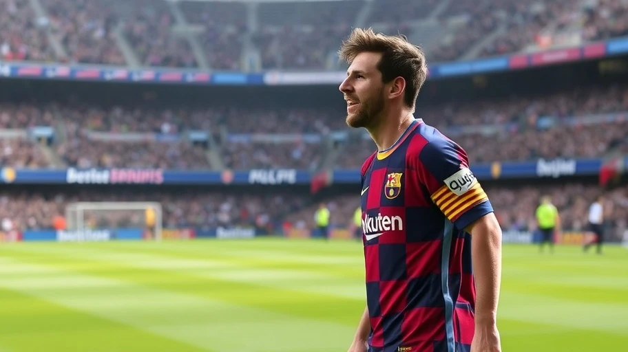 Hình ảnh Lionel Messi và tài sản đáng mơ ước