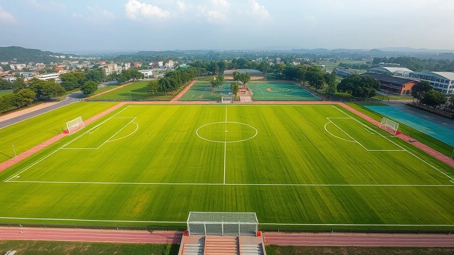 Hình ảnh sân bóng đá theo tiêu chuẩn FIFA