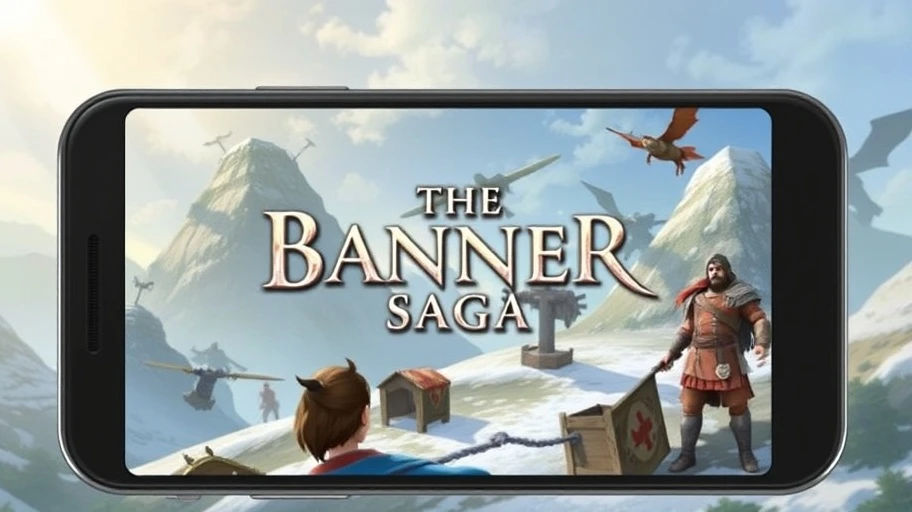 Hình ảnh The Banner Saga trên thiết bị di động