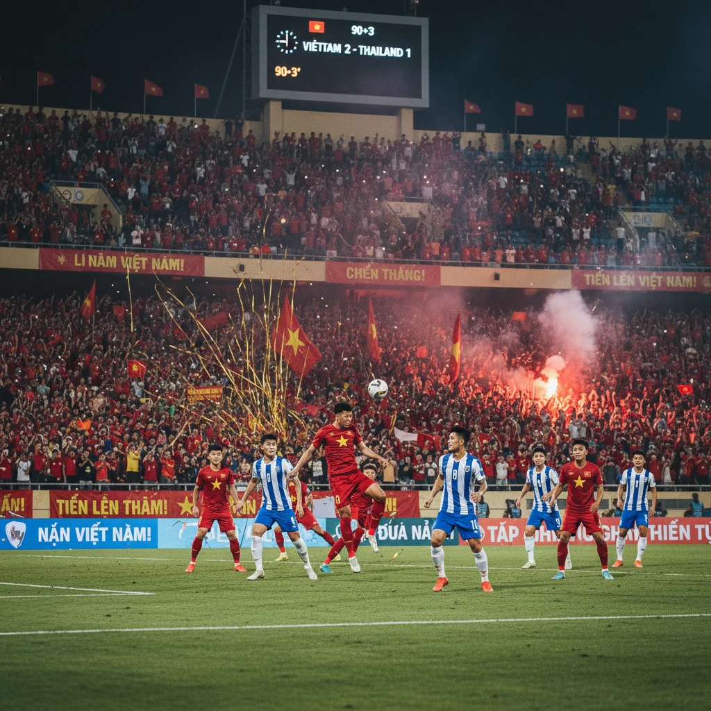 Hình ảnh trận đấu bóng đá quốc tế hôm qua