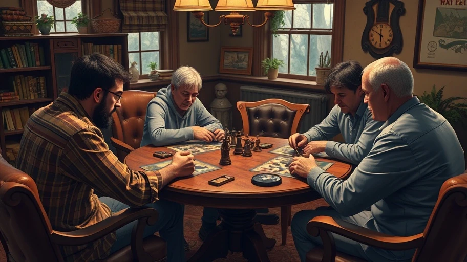 Người chơi game chiến thuật theo lượt.