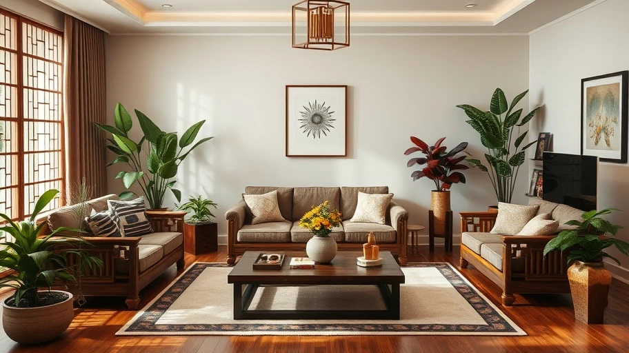 Phong thủy trong phong cách Á Đông