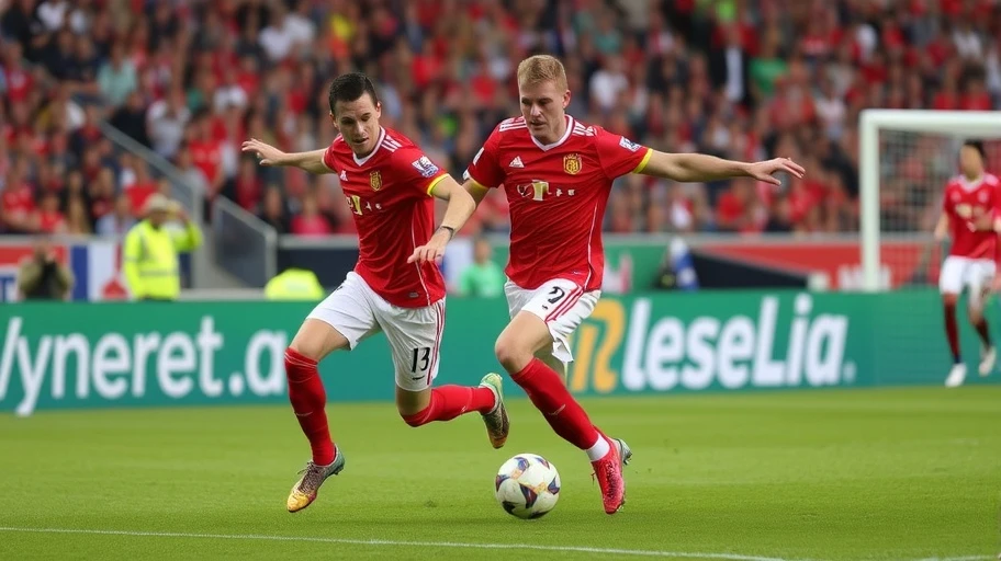 Robert Lewandowski và Erling Haaland trong FIFA Online 4
