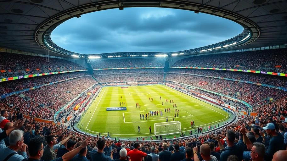 Sân vận động châu Âu trong giải vô địch đội tuyển quốc gia