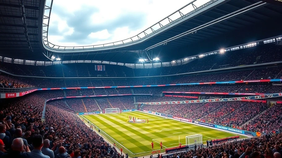 Sân vận động Euro 2024 tại Đức đầy sôi động.