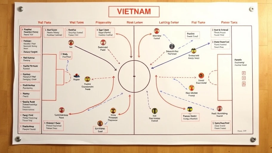 Sơ đồ chiến thuật bóng đá phổ biến