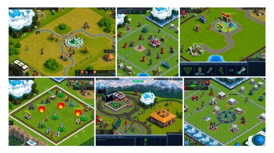 So sánh thể loại game chiến thuật