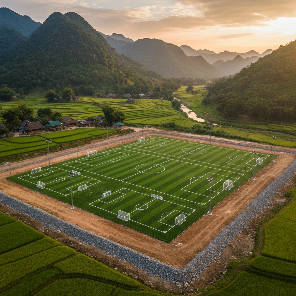 Sự linh hoạt trong quy định chiều dài sân bóng