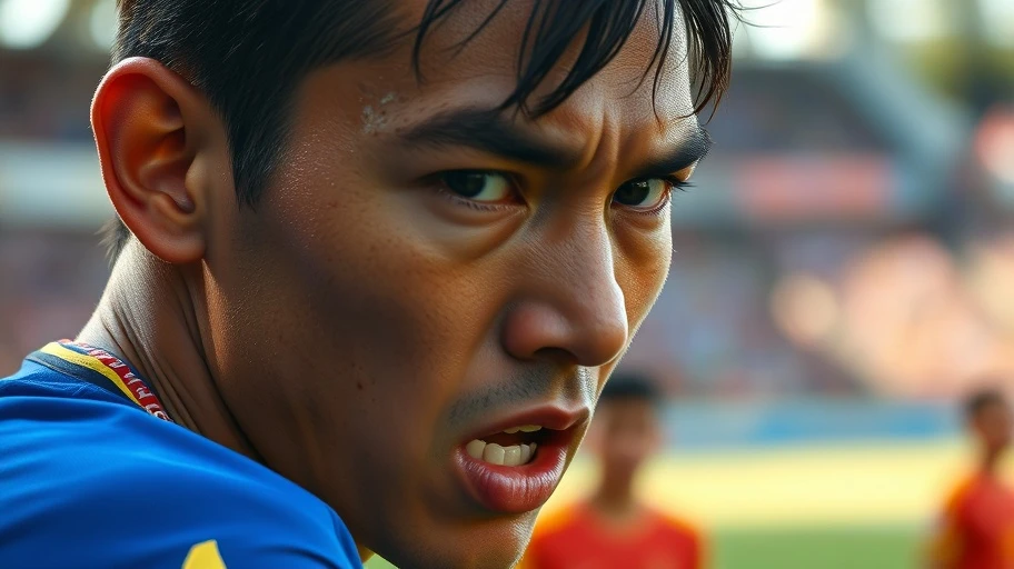 Sự quyết liệt của Pablo Alfaro trên sân