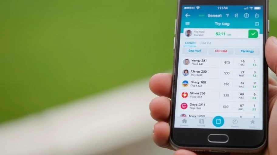 Theo dõi kèo bóng đá quốc tế qua ứng dụng di động