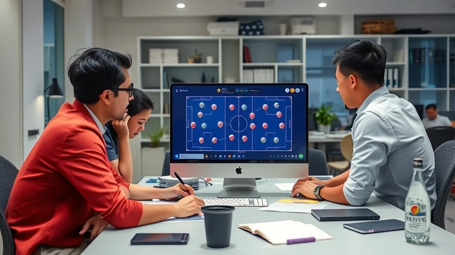 Thiết kế UI/UX cho ứng dụng bóng đá