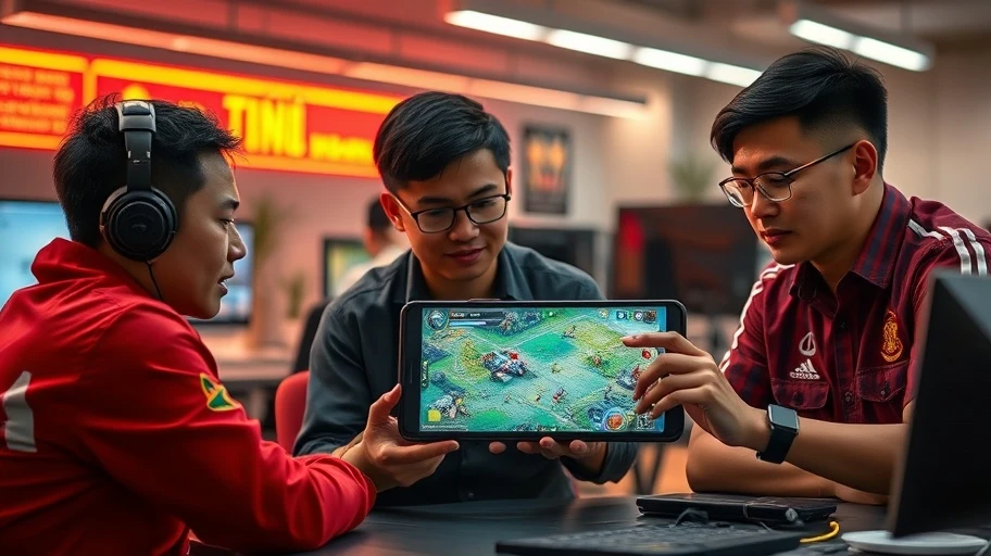 Tính năng nổi bật trong game chiến thuật Android tại văn phòng Việt Nam