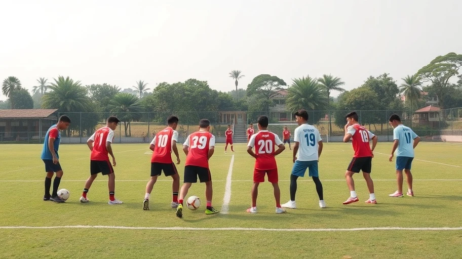 Tổ chức đội hình bóng đá 7 người hiệu quả