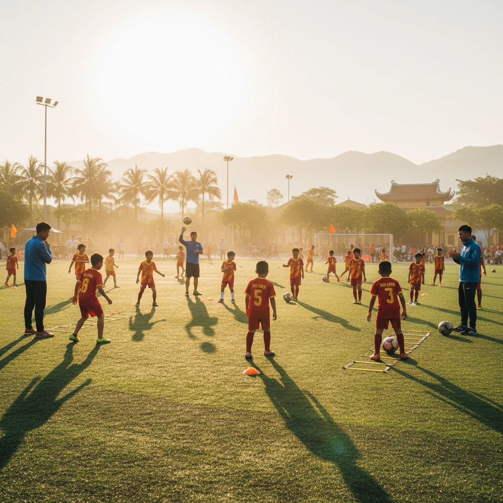 Xu hướng phát triển cầu thủ trẻ năm 2018