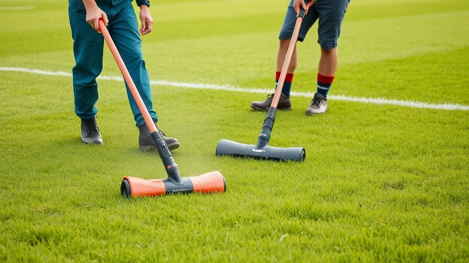 Yêu cầu bảo trì cỏ sân bóng đá